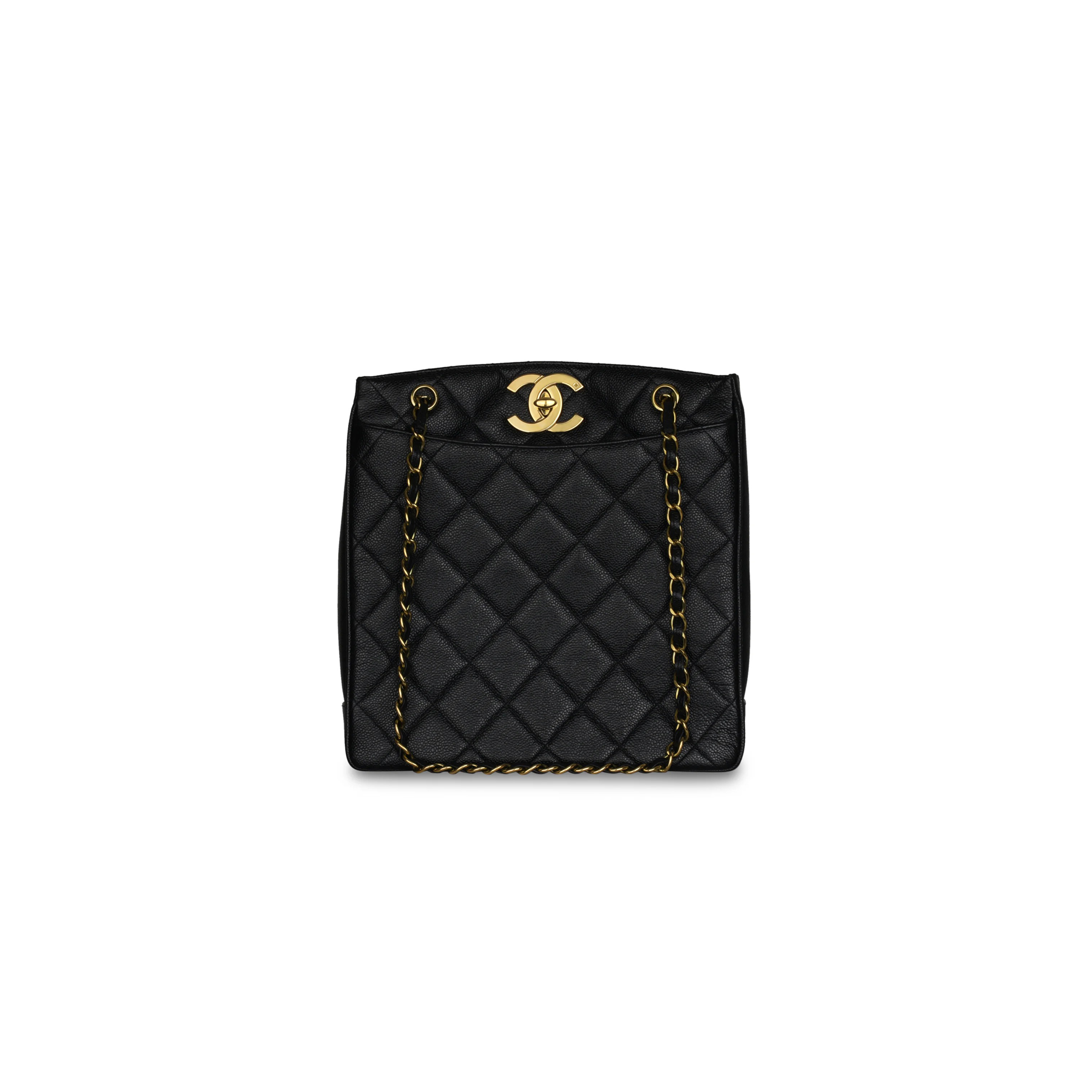 CHANEL VINTAGE CC TOTE (30*28*9cm) 